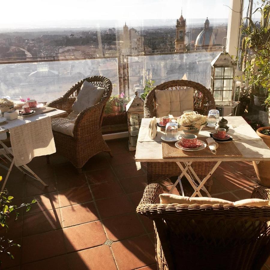 Casa Tipica Siciliana Patronale Home Bedandbreakfast Tremetrisoprailcielo Camere Con Vista, Colazione Interna In Terrazzo Panoramico Caltagirone Dış mekan fotoğraf